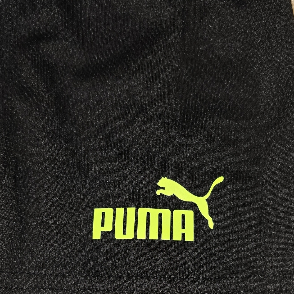 Puma Kids' Black and Neon Yellow Outfit 3/6 M - Picture 4 of 8